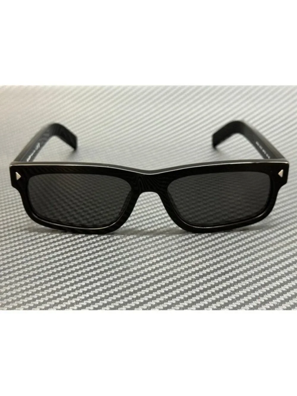 New PRADA Men Black Sunglasses 57-17-145